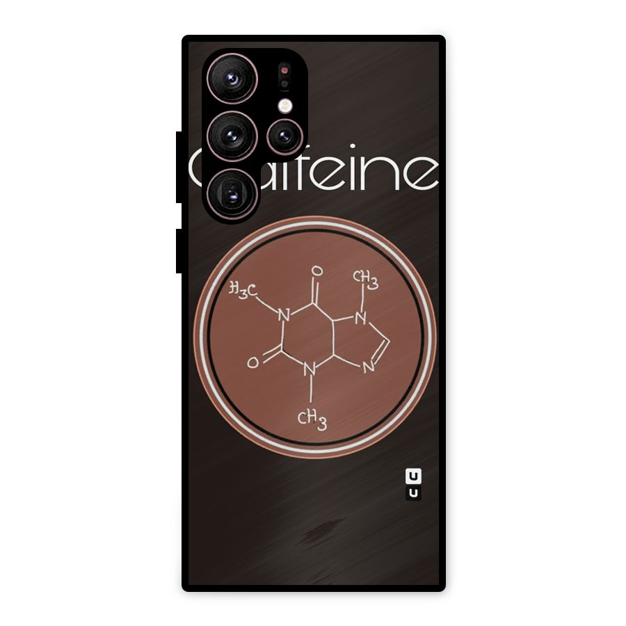 Caffeine Making Metal Back Case for Galaxy S22 Ultra 5G