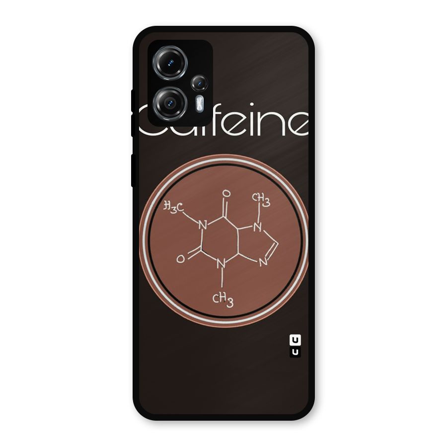 Caffeine Making Metal Back Case for Moto G13