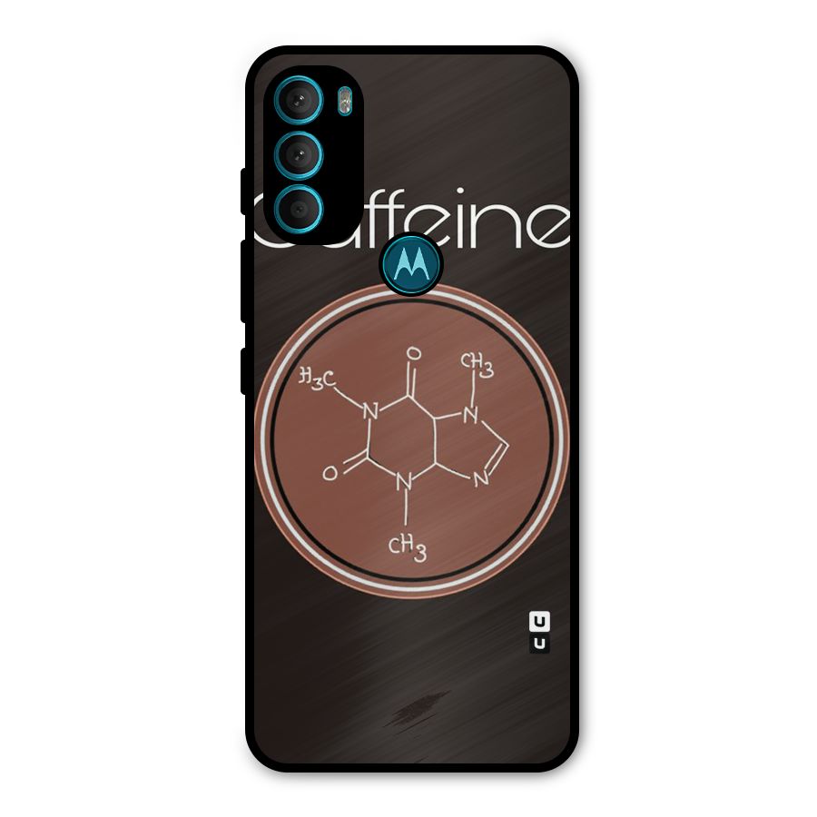 Caffeine Making Metal Back Case for Moto G71 5G