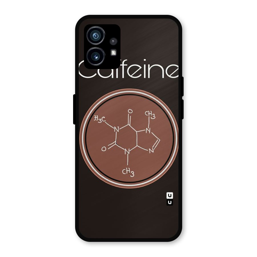 Caffeine Making Metal Back Case for Nothing Phone 1
