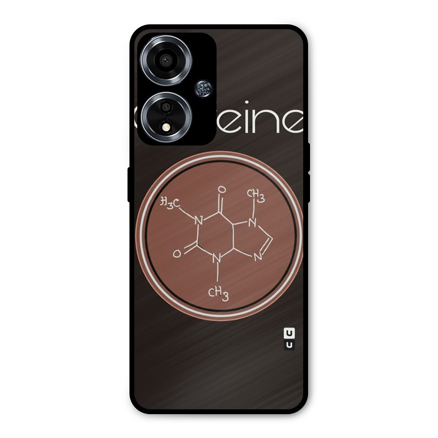 Caffeine Making Metal Back Case for Oppo A59