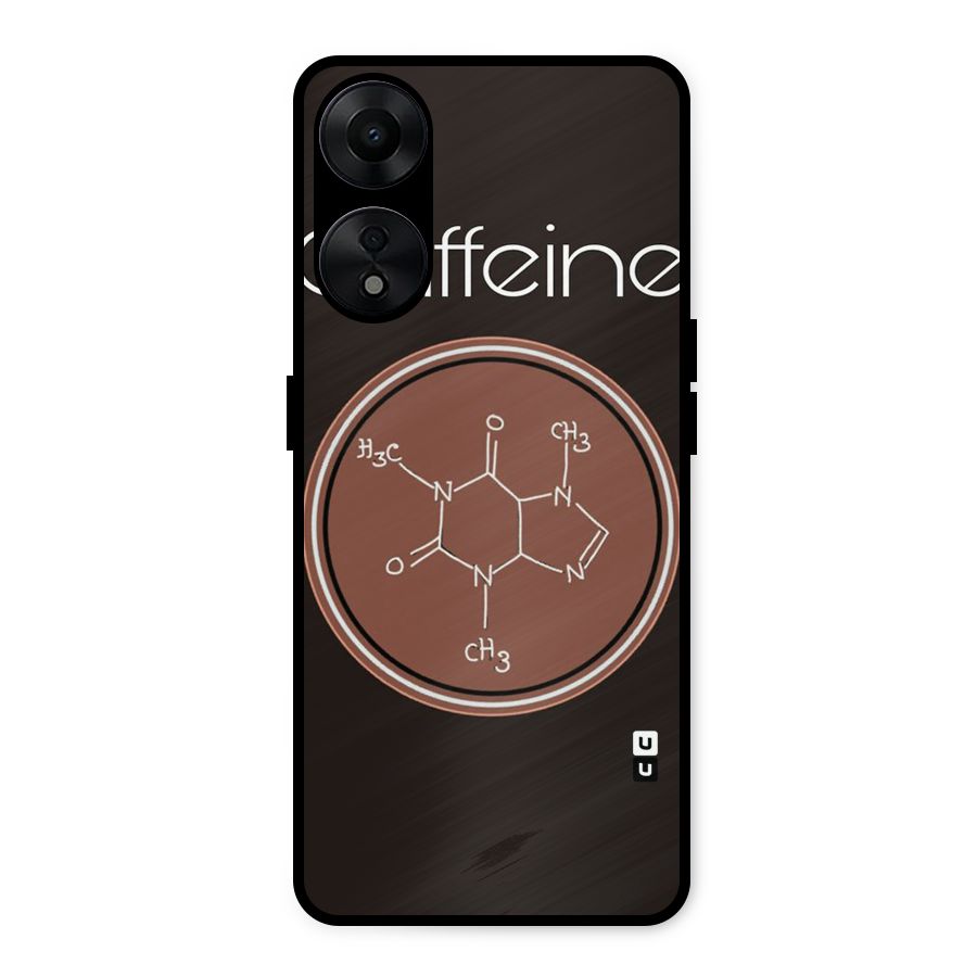 Caffeine Making Metal Back Case for Oppo A78 5G