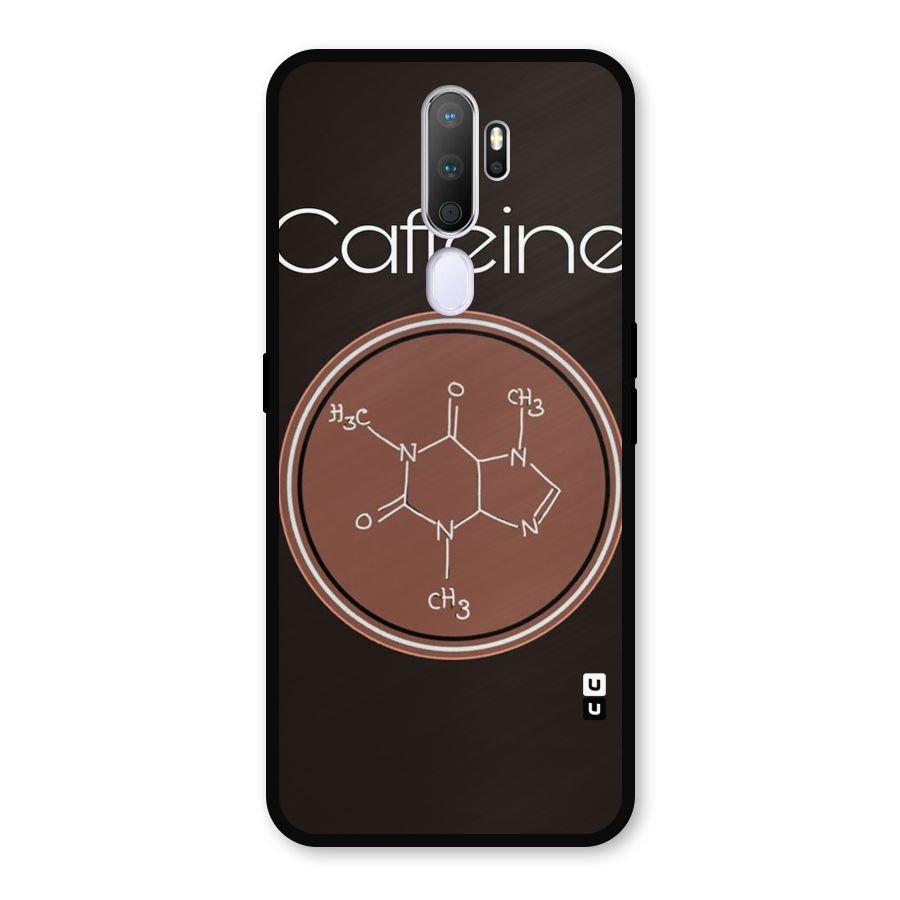 Caffeine Making Metal Back Case for Oppo A9 (2020)