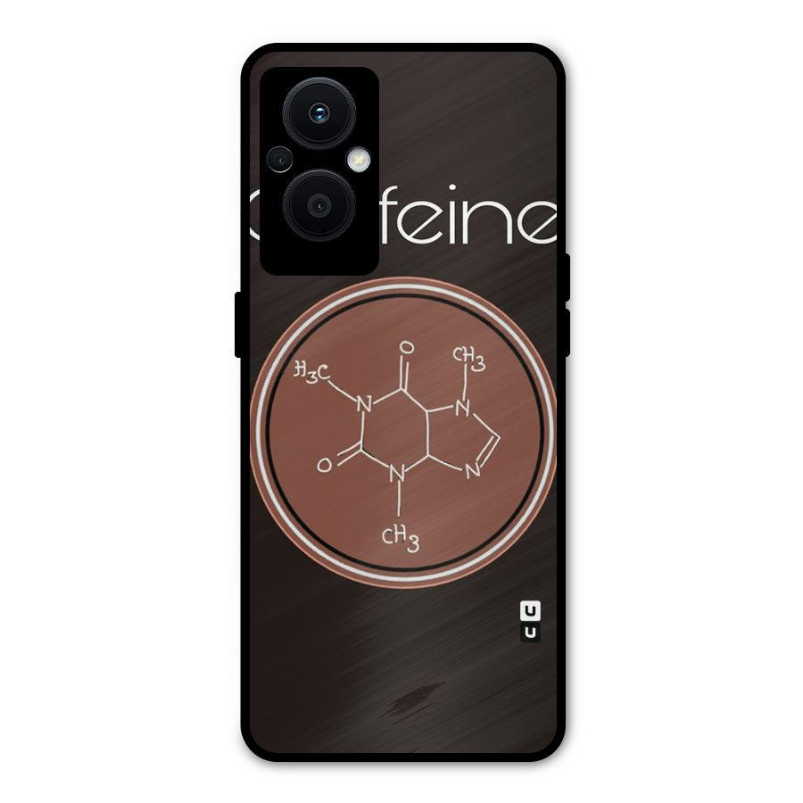 Caffeine Making Metal Back Case for Oppo F21s Pro 5G