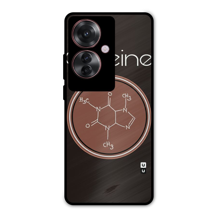 Caffeine Making Metal Back Case for Oppo F25 Pro