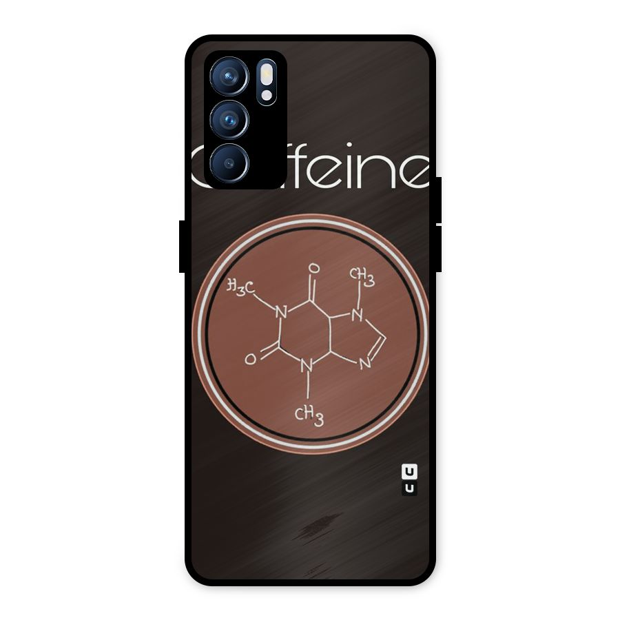 Caffeine Making Metal Back Case for Oppo Reno6 5G