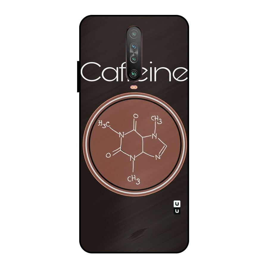 Caffeine Making Metal Back Case for Poco X2