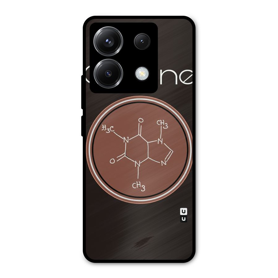 Caffeine Making Metal Back Case for Poco X6