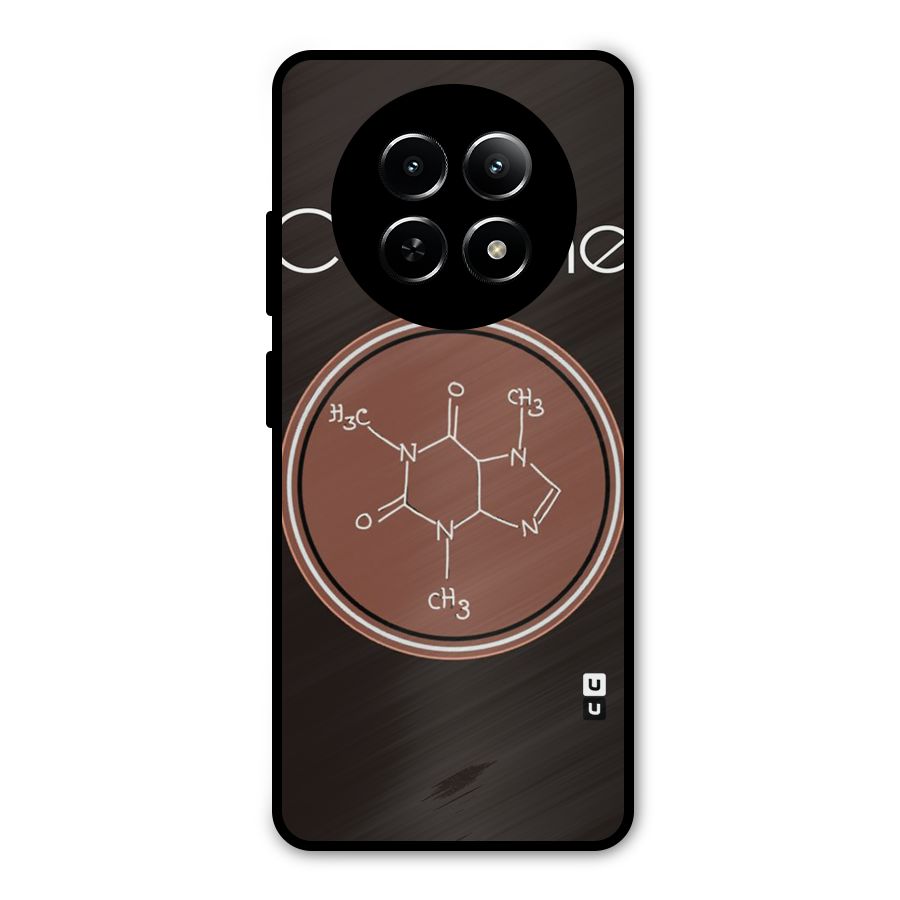 Caffeine Making Metal Back Case for Realme 12x 5G