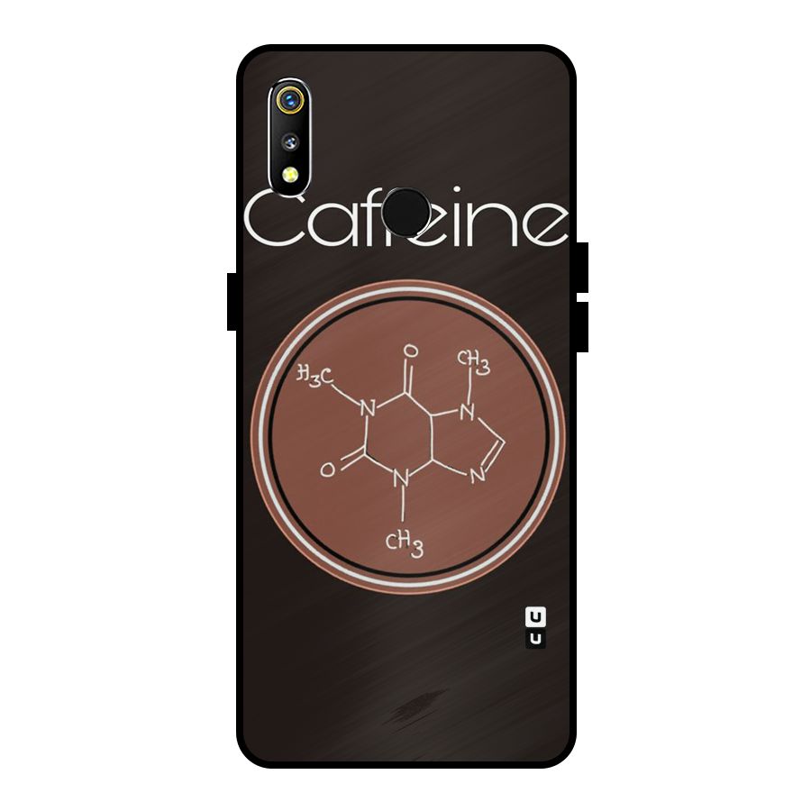 Caffeine Making Metal Back Case for Realme 3i