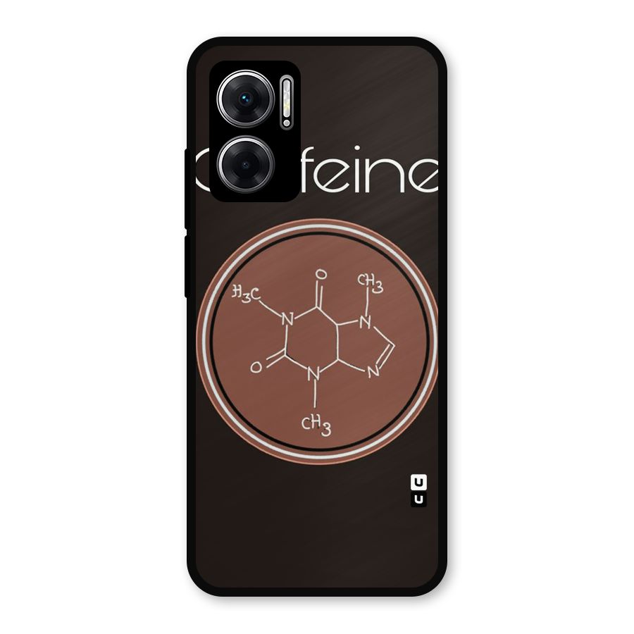 Caffeine Making Metal Back Case for Redmi 11 Prime 5G