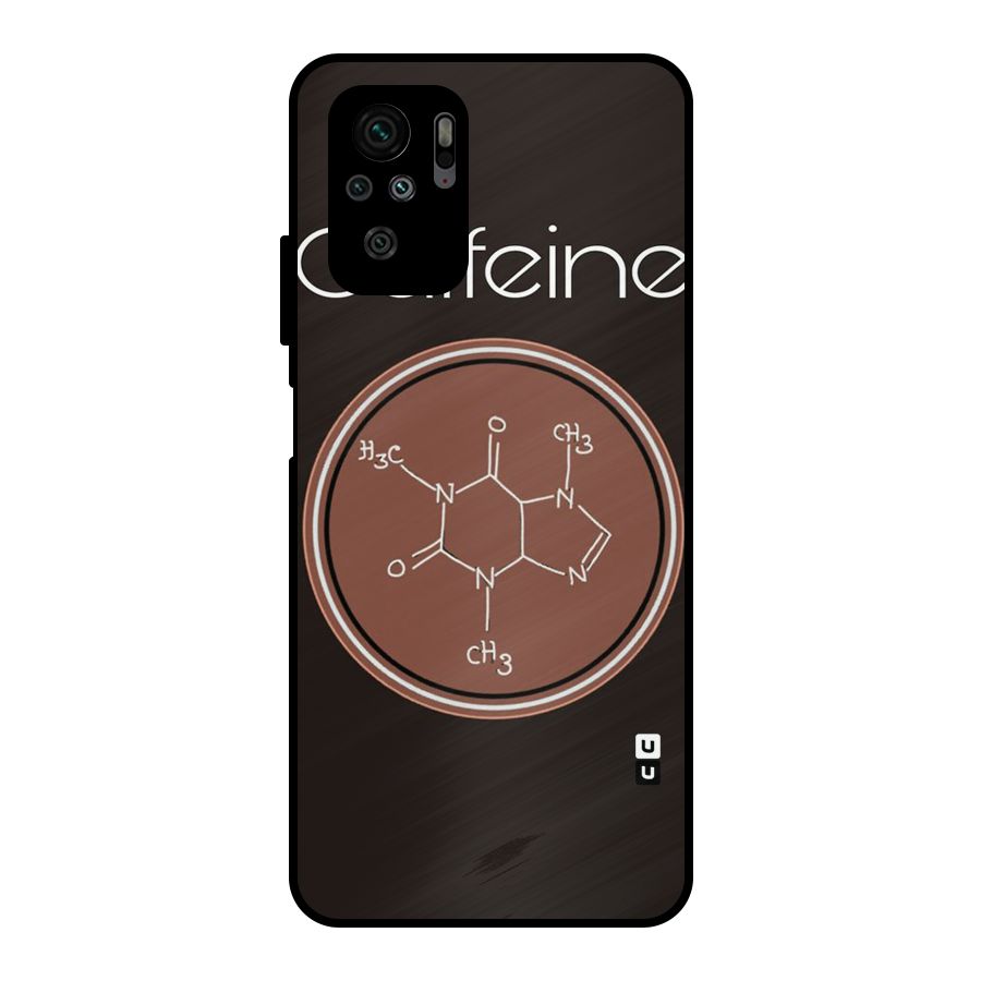 Caffeine Making Metal Back Case for Redmi Note 10S