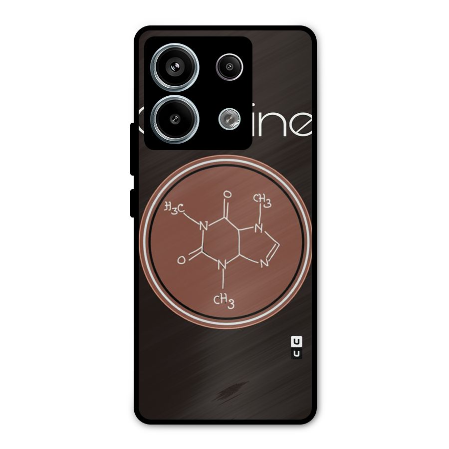 Caffeine Making Metal Back Case for Redmi Note 13 Pro 5G