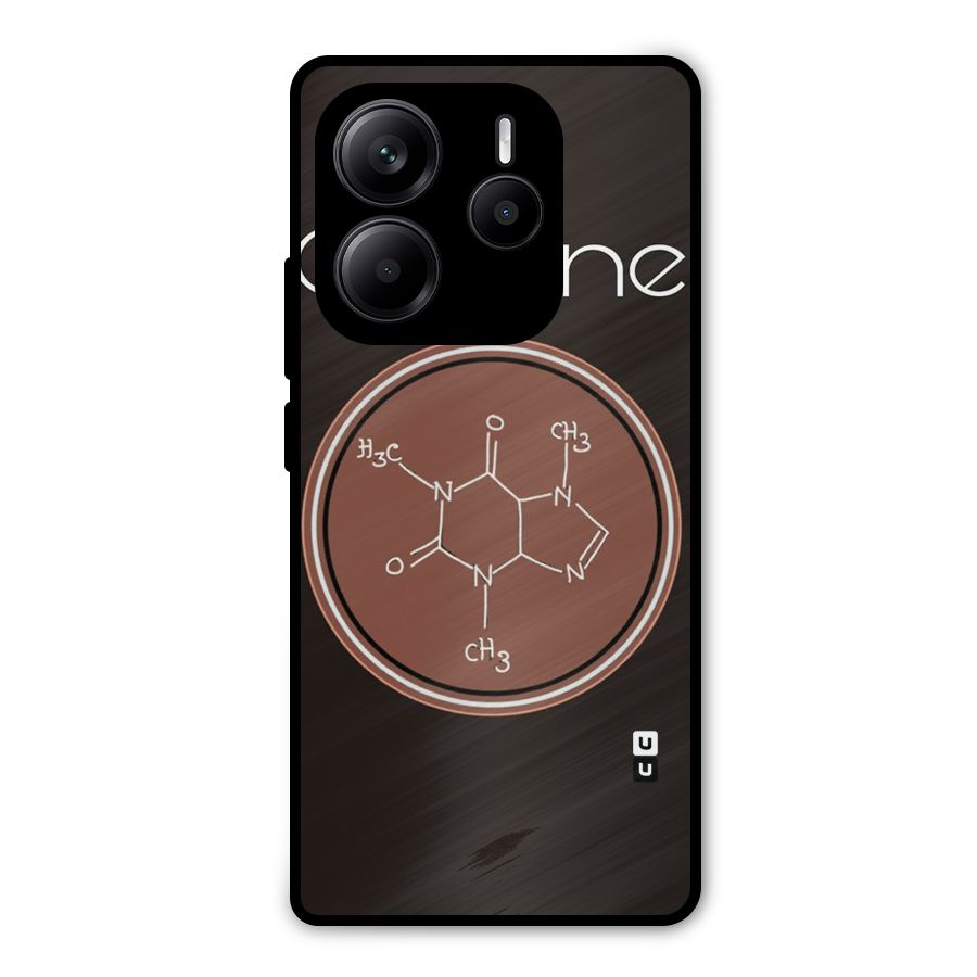 Caffeine Making Metal Back Case for Redmi Note 14 5G