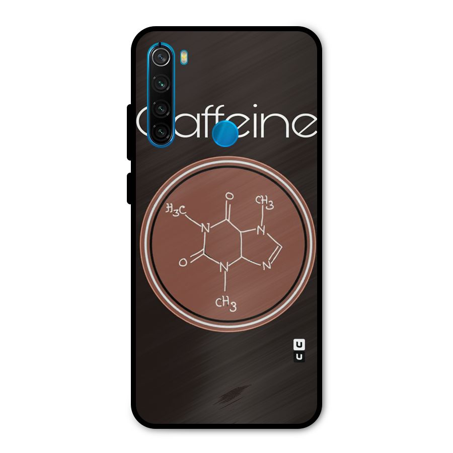 Caffeine Making Metal Back Case for Redmi Note 8