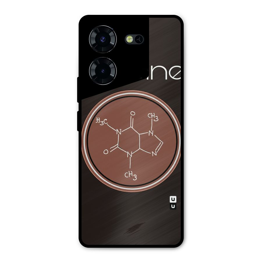 Caffeine Making Metal Back Case for Tecno Pova 5 Pro 5G
