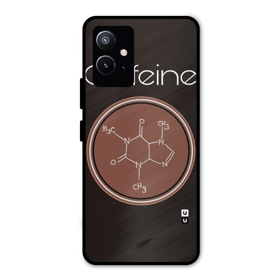 Caffeine Making Metal Back Case for Vivo T1 5G