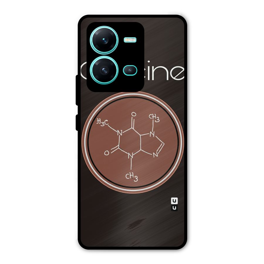 Caffeine Making Metal Back Case for Vivo V25