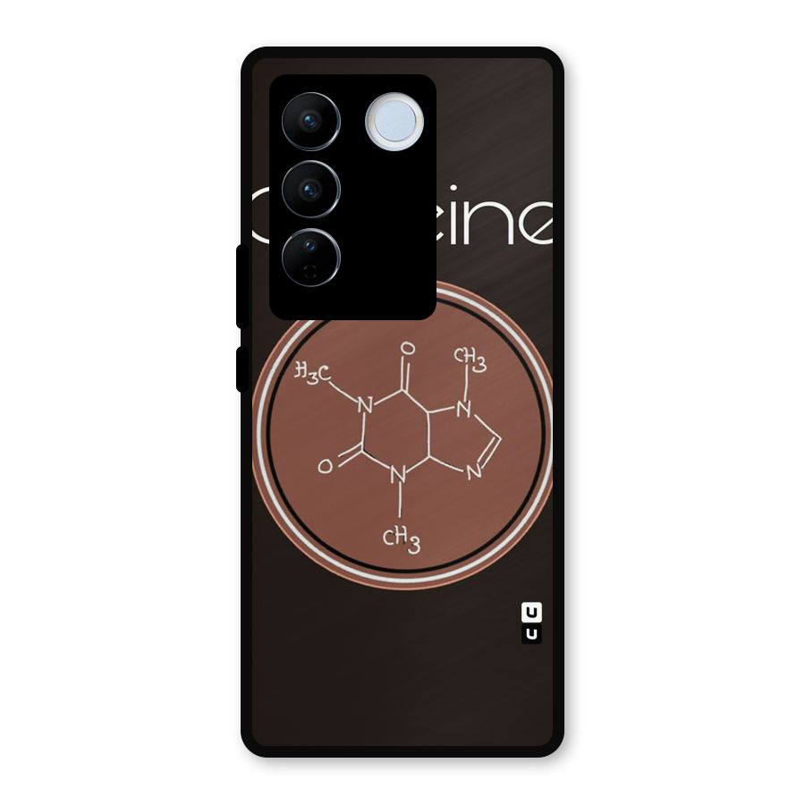 Caffeine Making Metal Back Case for Vivo V27