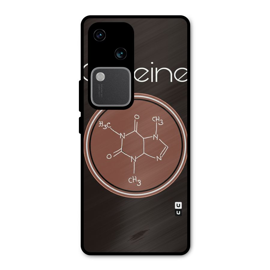 Caffeine Making Metal Back Case for Vivo V30