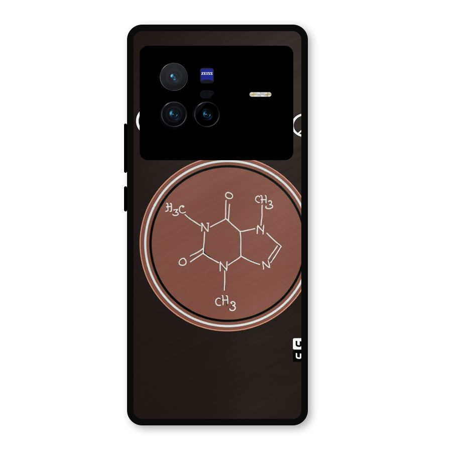 Caffeine Making Metal Back Case for Vivo X80