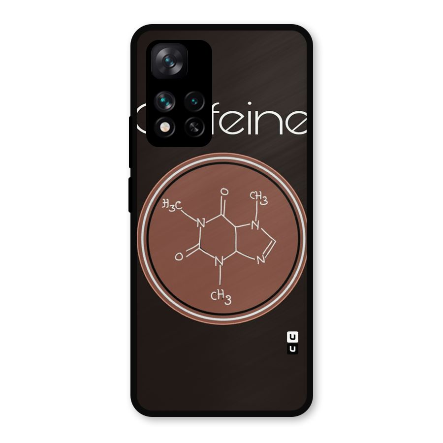 Caffeine Making Metal Back Case for Xiaomi 11i Hypercharge 5G