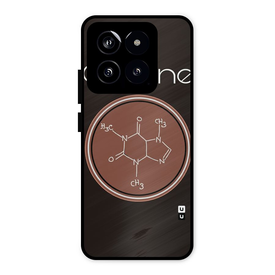 Caffeine Making Metal Back Case for Xiaomi 14