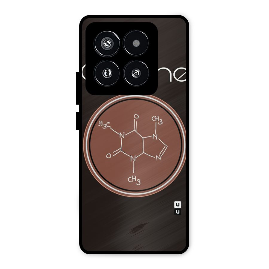 Caffeine Making Metal Back Case for Xiaomi 14 Pro