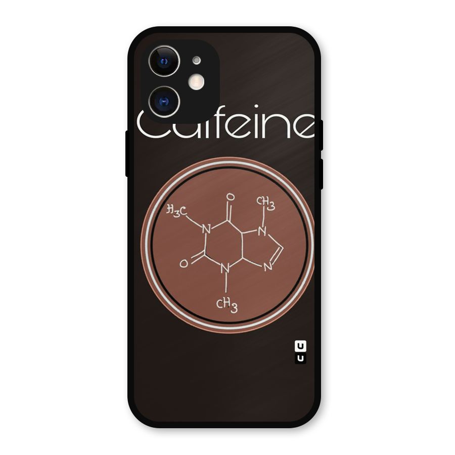 Caffeine Making Metal Back Case for iPhone 12