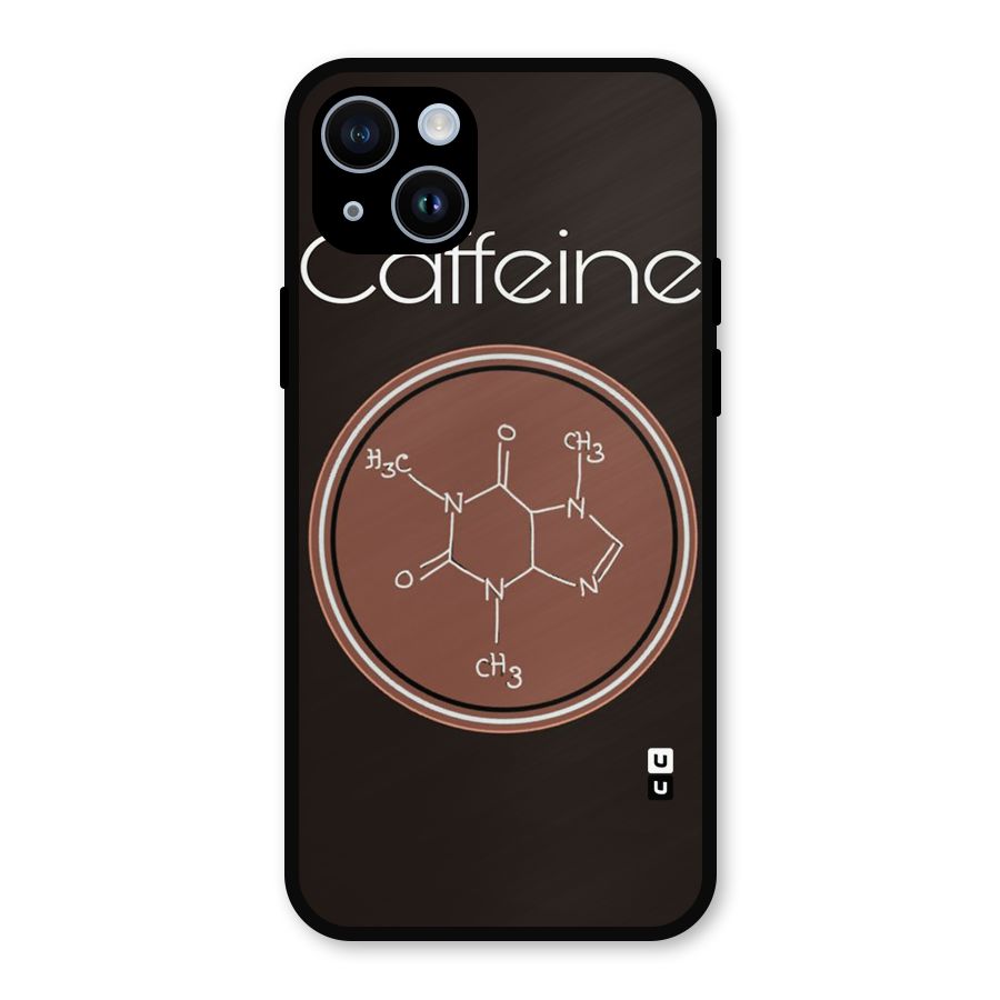 Caffeine Making Metal Back Case for iPhone 14