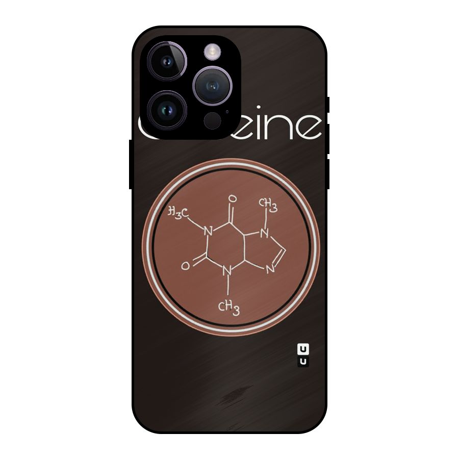 Caffeine Making Metal Back Case for iPhone 14 Pro Max