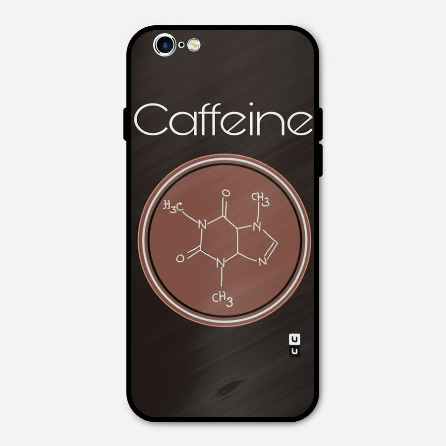 Caffeine Making Metal Back Case for iPhone 6 6s