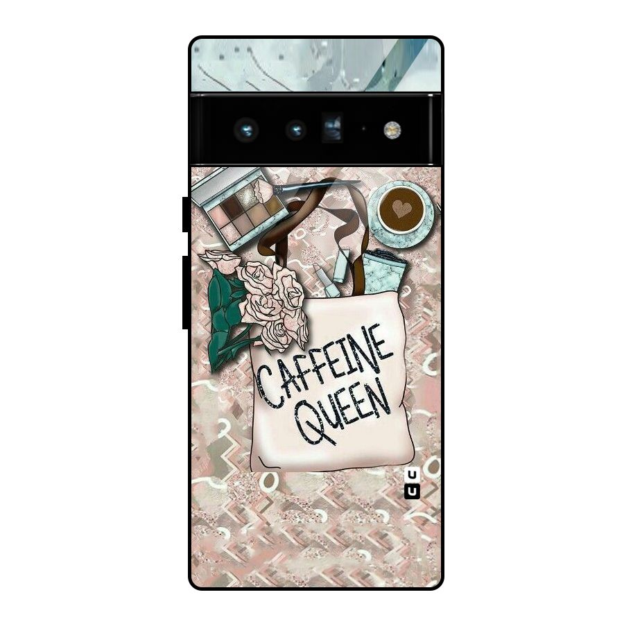 Caffeine Queen Glass Back Case for Google Pixel 6 Pro