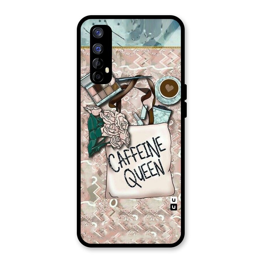 Caffeine Queen Glass Back Case for Realme 7