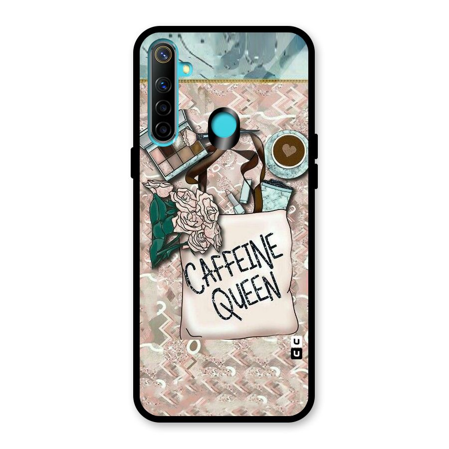 Caffeine Queen Glass Back Case for Realme Narzo 10