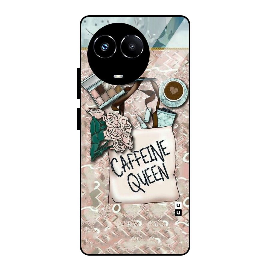 Caffeine Queen Glass Back Case for Realme Narzo 60X