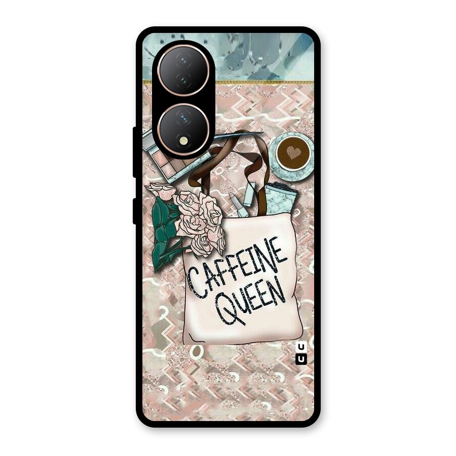 Caffeine Queen Glass Back Case for Vivo Y100A