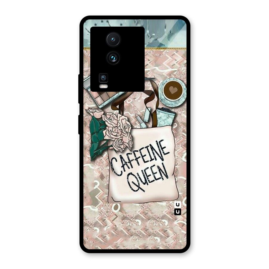 Caffeine Queen Glass Back Case for Vivo iQOO Neo 7 Pro