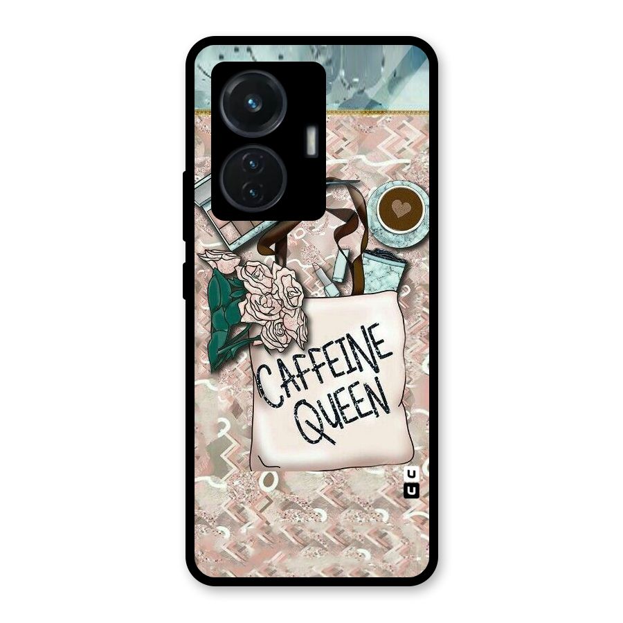 Caffeine Queen Glass Back Case for iQOO Z6 44W