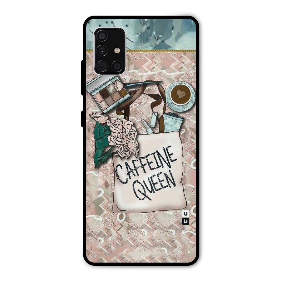Caffeine Queen Metal Back Case for Galaxy A51