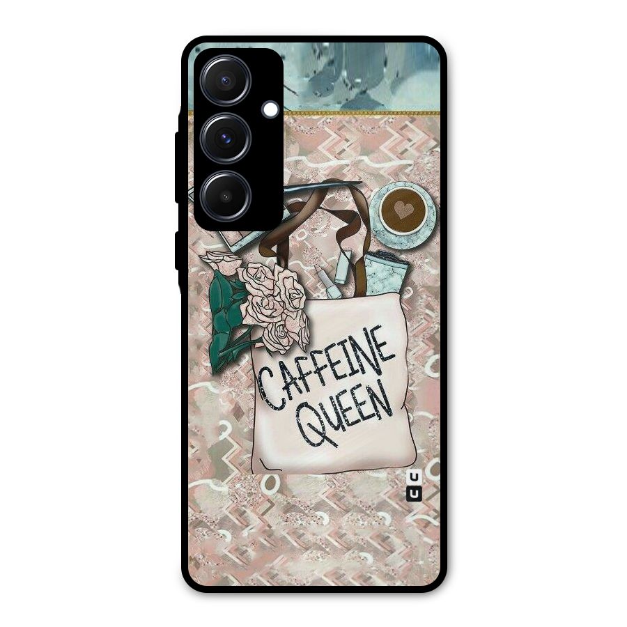 Caffeine Queen Metal Back Case for Galaxy A55