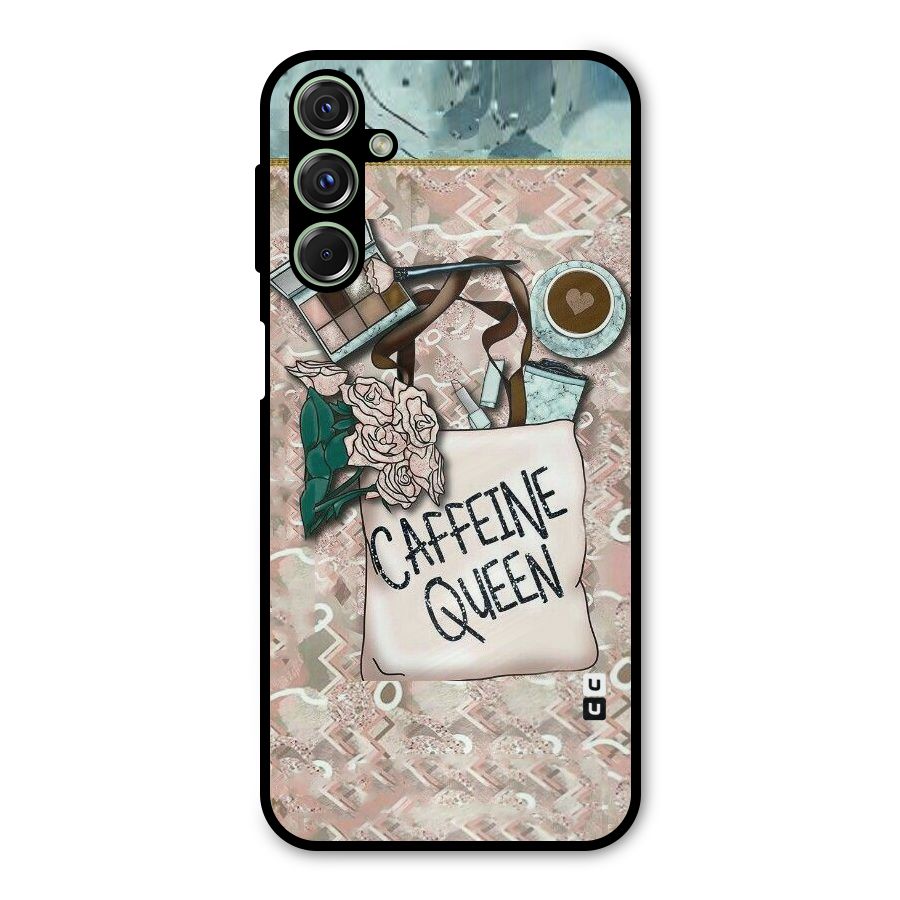 Caffeine Queen Metal Back Case for Galaxy M34