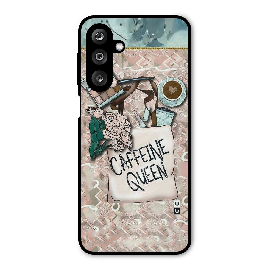 Caffeine Queen Metal Back Case for Galaxy M36