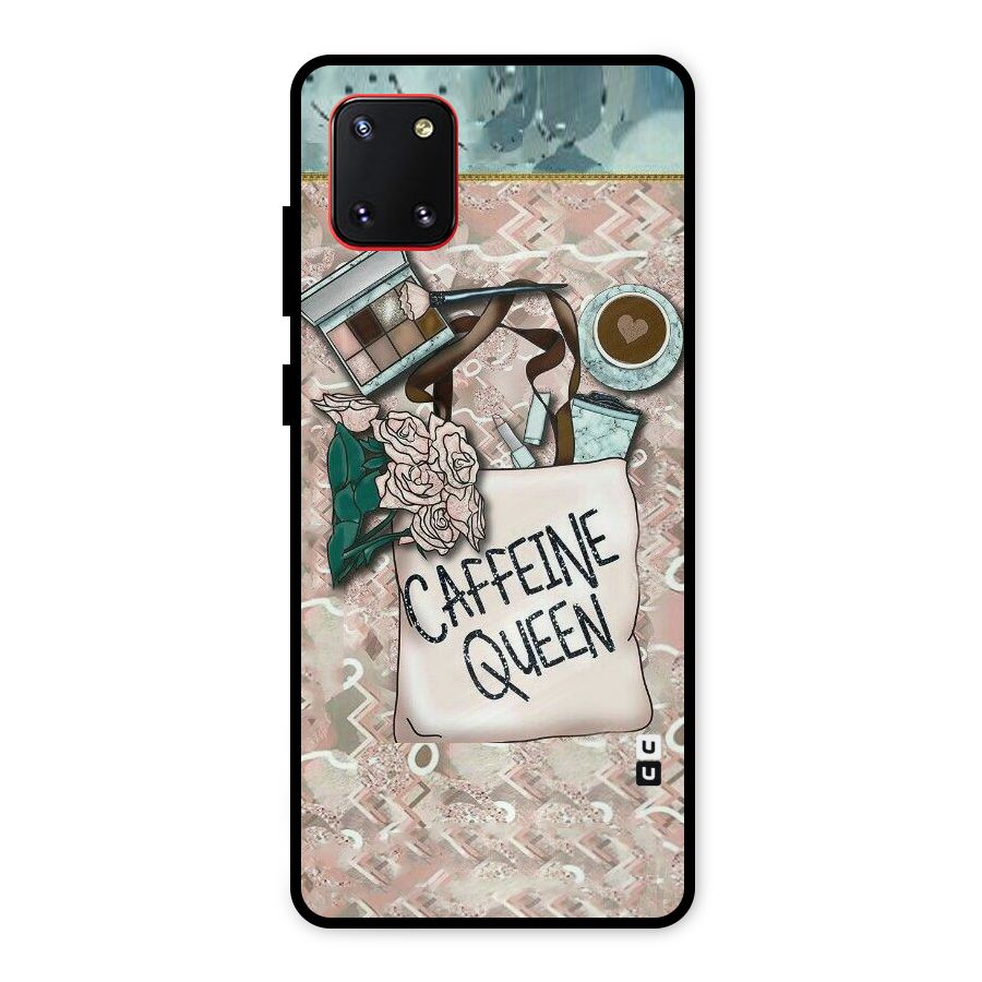 Caffeine Queen Metal Back Case for Galaxy Note 10 Lite