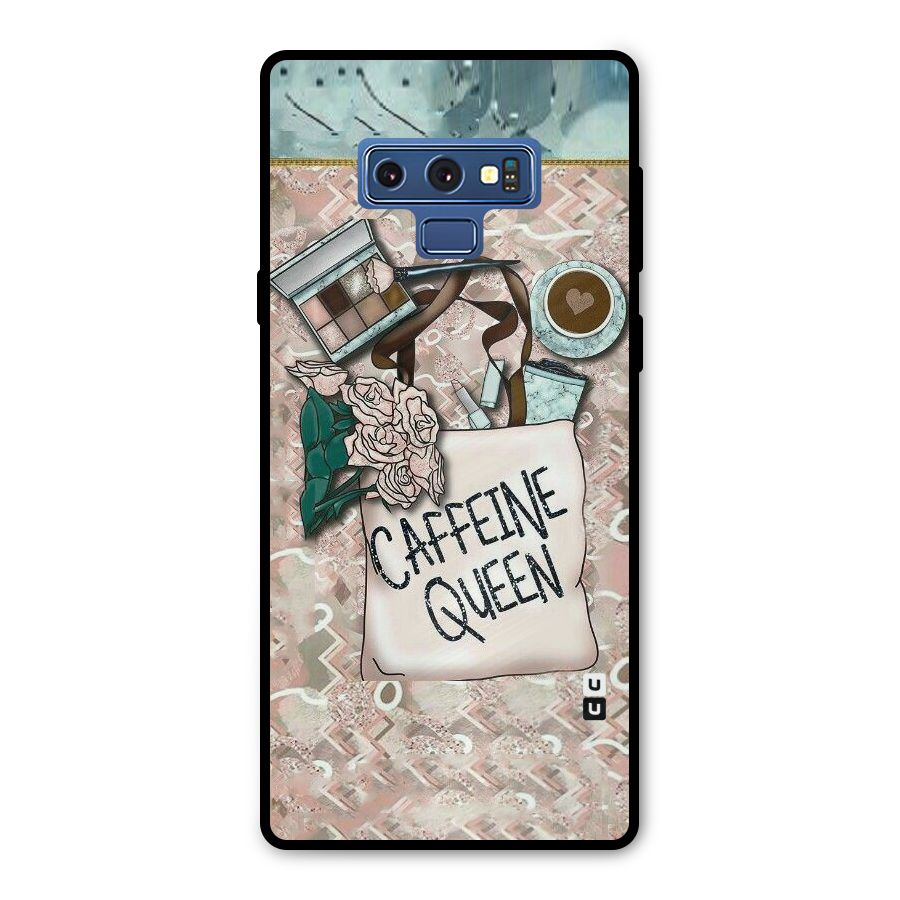 Caffeine Queen Metal Back Case for Galaxy Note 9
