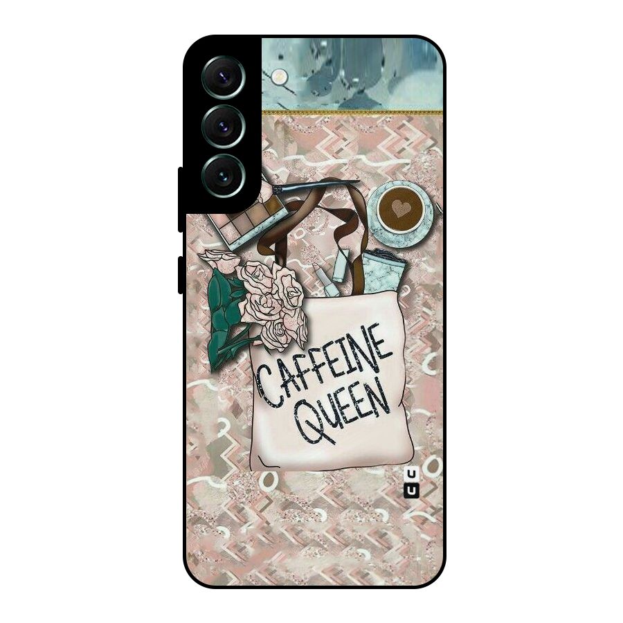 Caffeine Queen Metal Back Case for Galaxy S22 Plus 5G