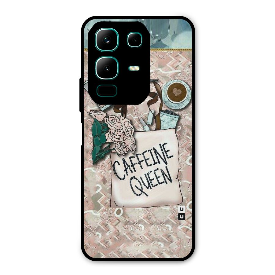 Caffeine Queen Metal Back Case for Infinix Note 50x