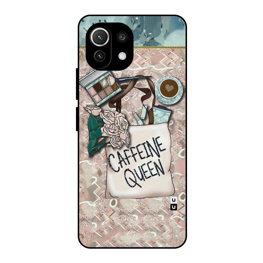 Caffeine Queen Metal Back Case for Mi 11 Lite NE 5G
