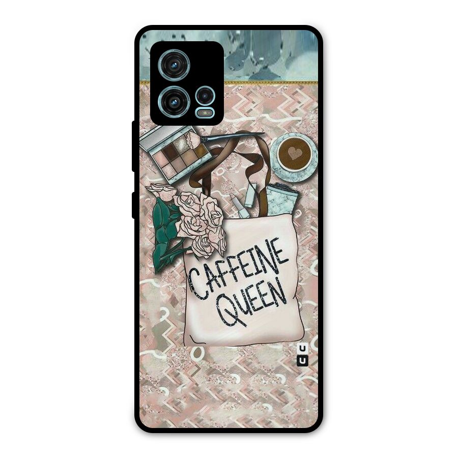 Caffeine Queen Metal Back Case for Moto G72