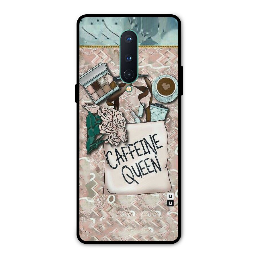 Caffeine Queen Metal Back Case for OnePlus 8